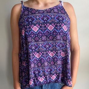 Purple tank top